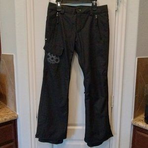 Mens 686 Black Authentic Rover Ski Snowboard Pants  Size M